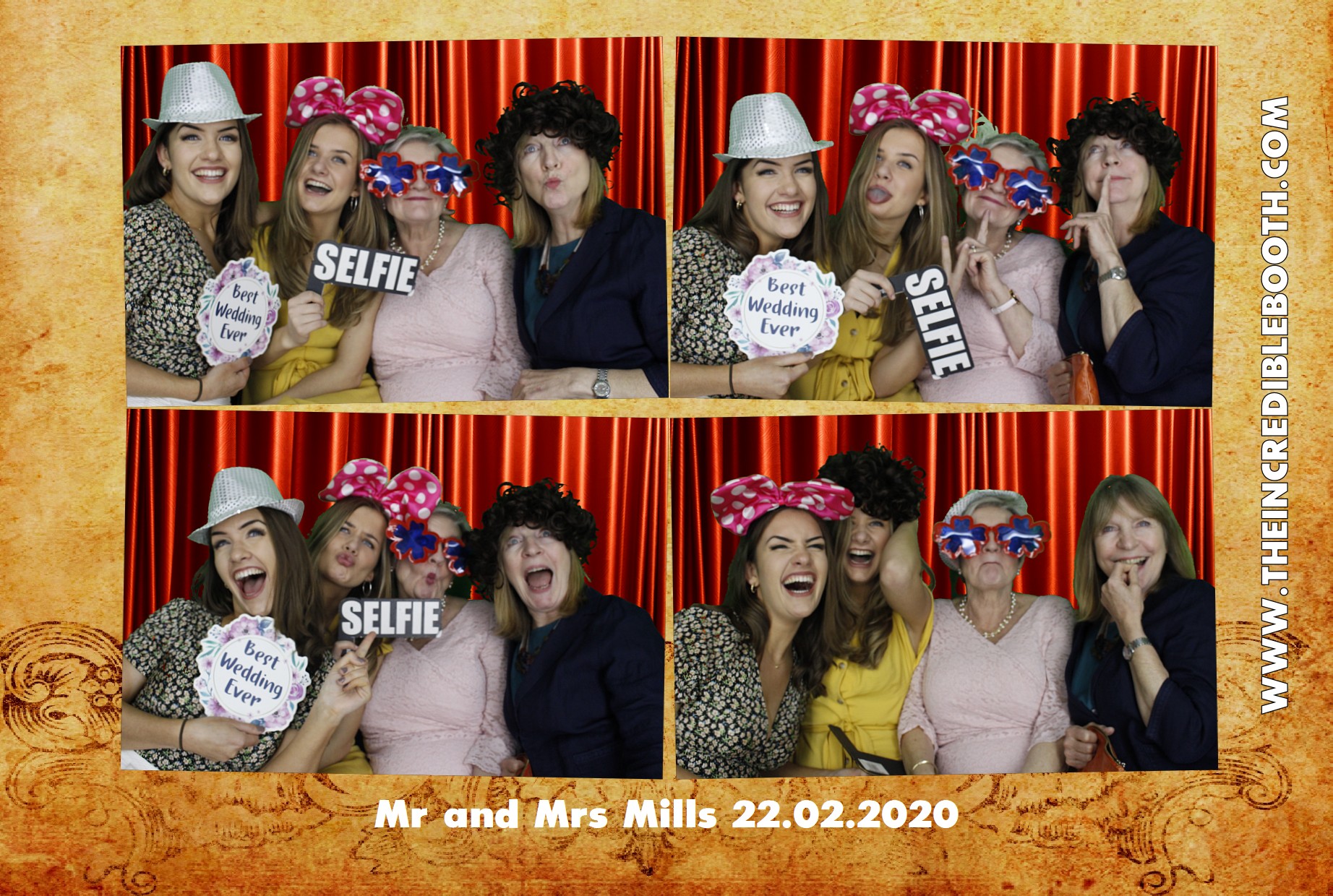 Mr & Mrs Mills | View more photos from the event at gallery.myphotoboothexperience.co.uk/u/MyPhotoBoothExperienceLtd/Mr-Mrs-Mills